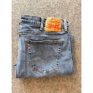 Levi's 505 Regular Fit Mens Jeans 40x30 Medium Wash Straight Leg Denim